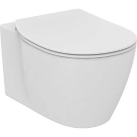 Унитаз подвесной IDEAL STANDARD CONNECT AQUABLADE, со скрытым крепежом, глубокий смыв